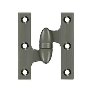 Deltana 3" x 2-1/2" Hinge - Left by Deltana