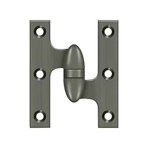 Deltana 3" x 2-1/2" Hinge - Right by Deltana