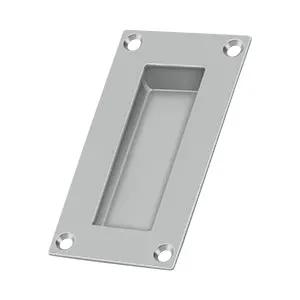brushed stainless flush pull