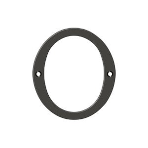 Deltana 4" Solid Brass Number 0