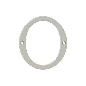 Deltana 4" Solid Brass Number 0 by Deltana
