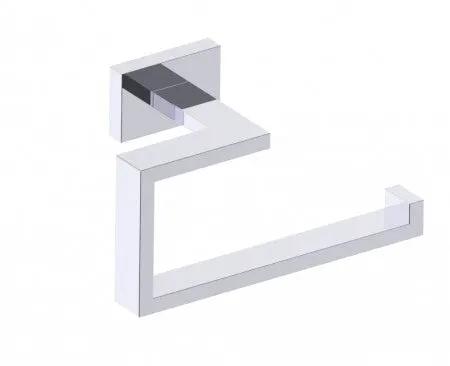 polished chrome tissue holder