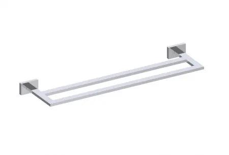 polished chrome towel bar