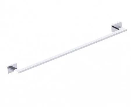 polished chrome towel bar