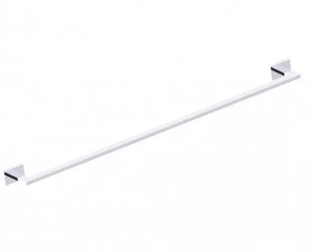 polished chrome towel bar