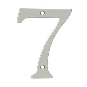 Deltana 6" Solid Brass Number 7 by Deltana