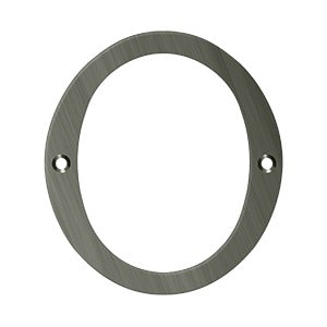 Deltana 6" Solid Brass Number 0 by Deltana