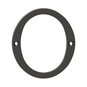 Deltana 6" Solid Brass Number 0 by Deltana