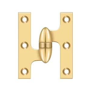 Deltana 3" x 2-1/2" Hinge - Left by Deltana