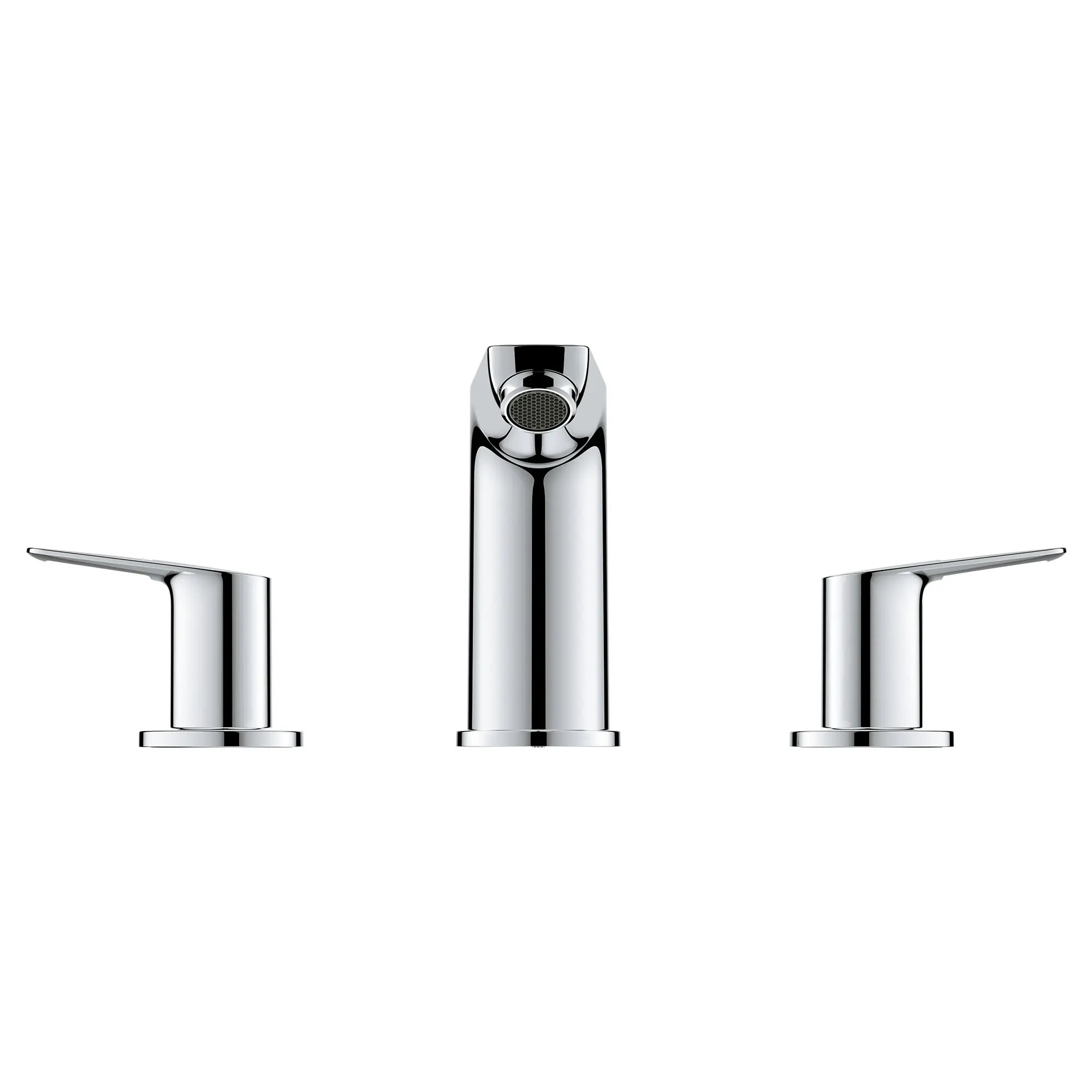 chrome bathroom faucet