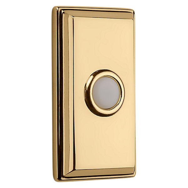 Baldwin Rectangular Bell Button