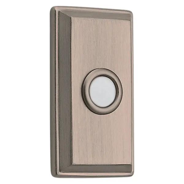 Baldwin Rectangular Bell Button by Baldwin