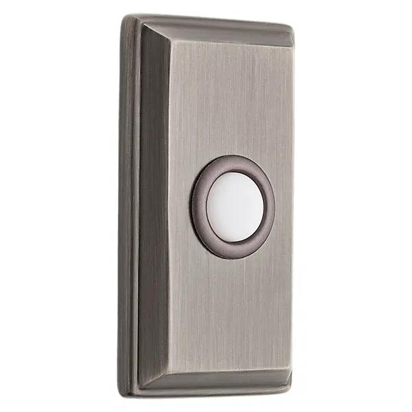 Baldwin Rectangular Bell Button by Baldwin
