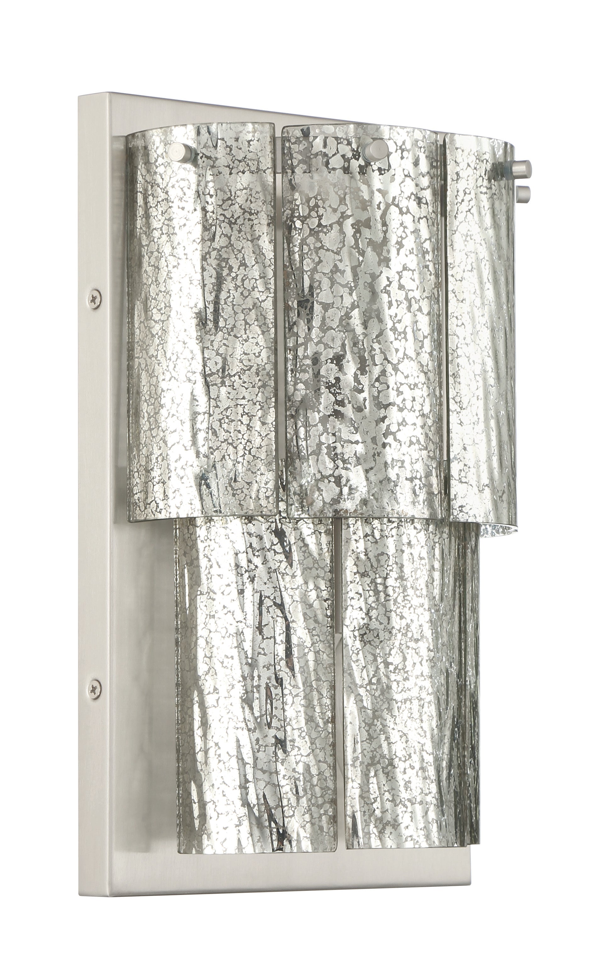 brushed polished nickel wall sconces