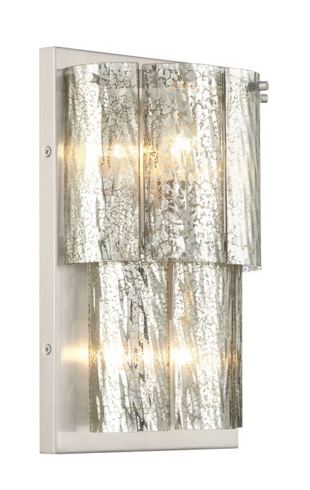 brushed polished nickel wall sconces