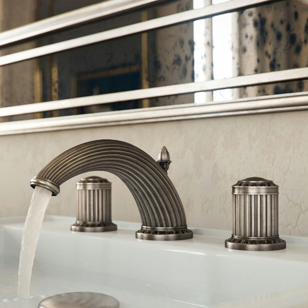 nickel polished faucet