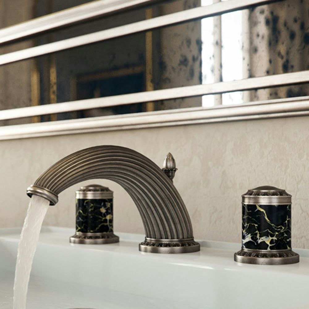 silver polished,antique faucet