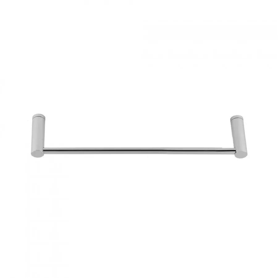 polished chrome towel bar