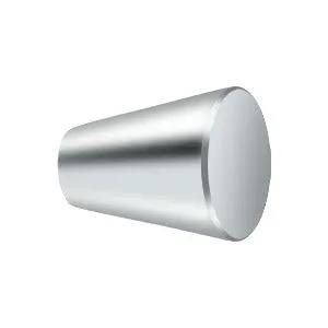 polished chrome knob