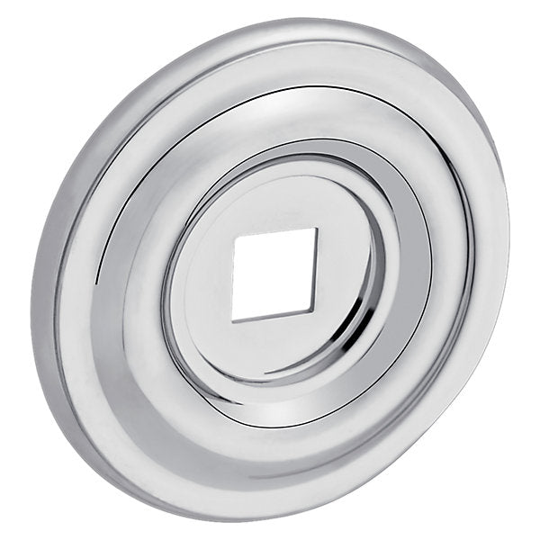 polished chrome knob