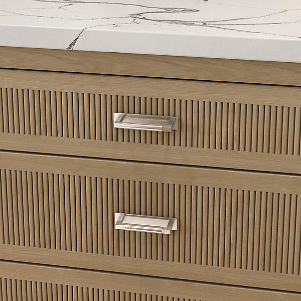 polished nickel back plate