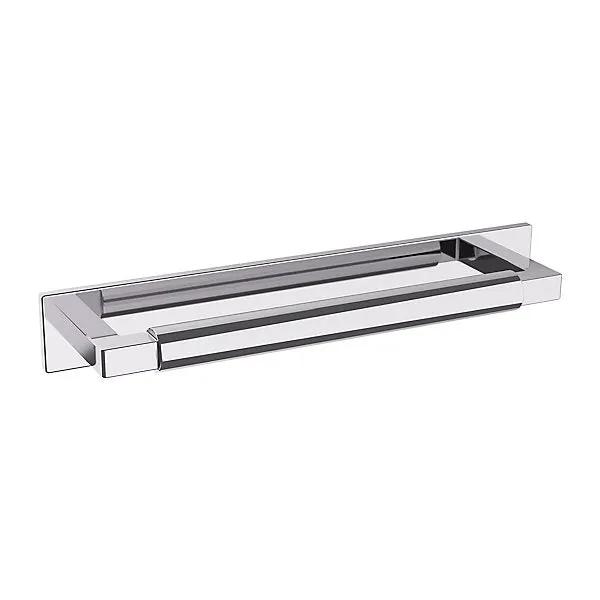 polished chrome back plate