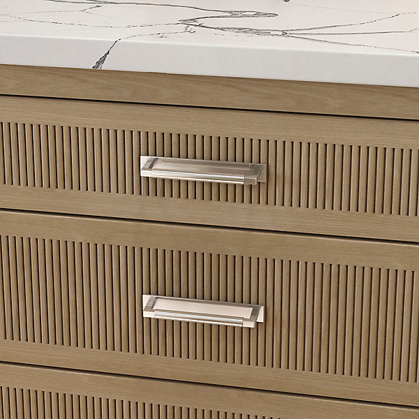 polished nickel back plate