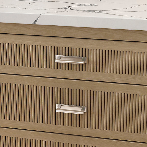 polished nickel back plate