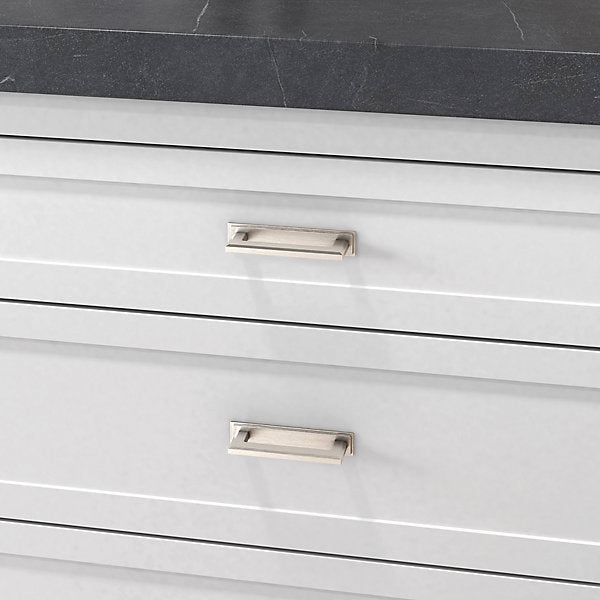 satin nickel back plate