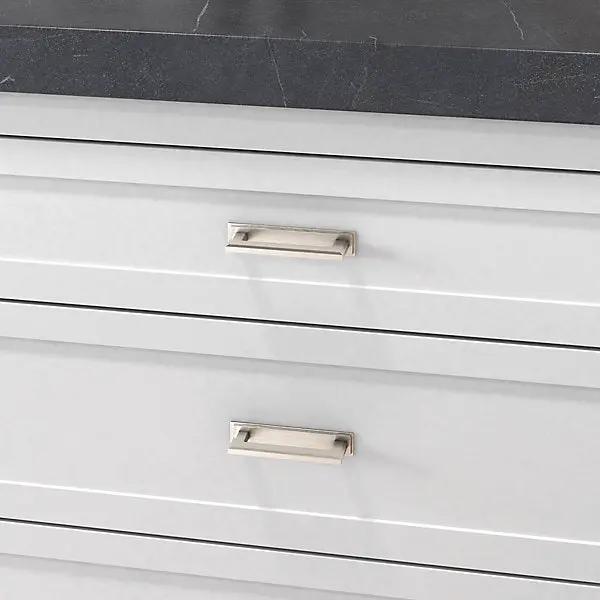 satin nickel back plate