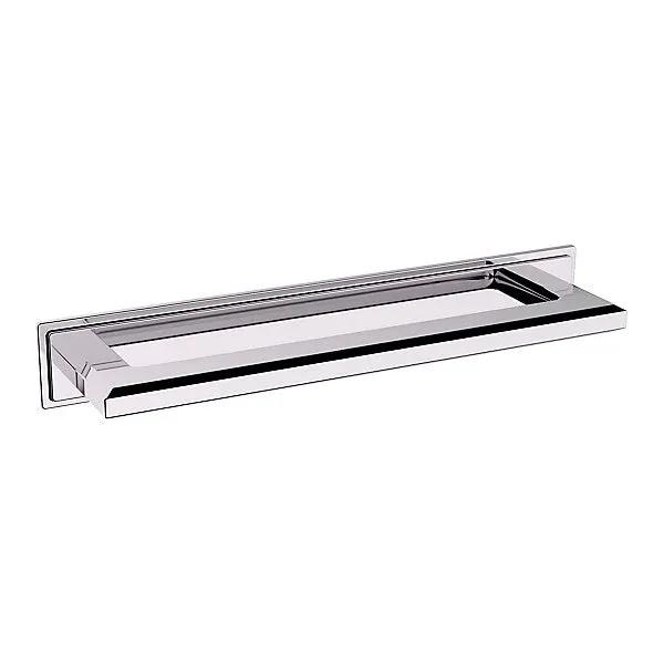 polished chrome back plate
