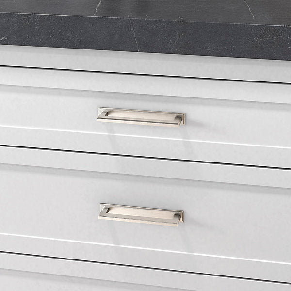 satin nickel back plate