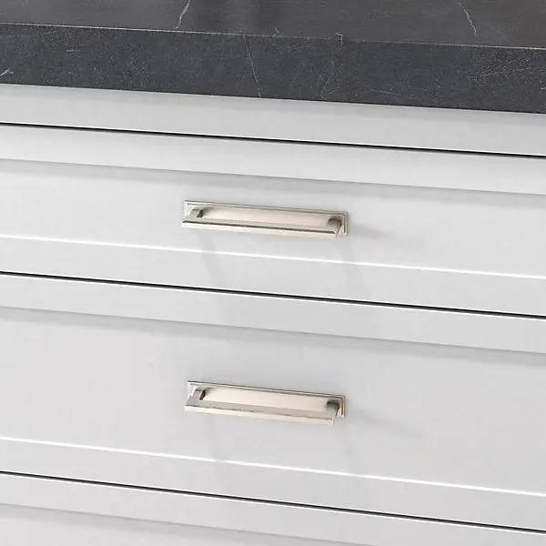 satin nickel back plate