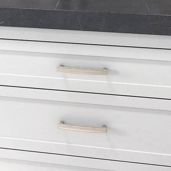 satin nickel pull