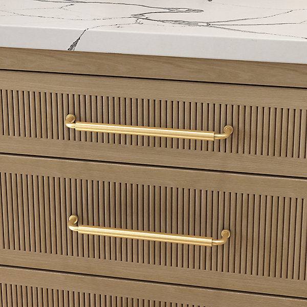 polished chrome pull