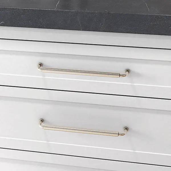 satin nickel pull