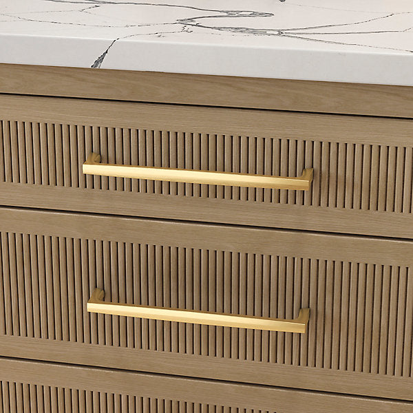 polished chrome pull