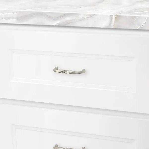 satin nickel pull