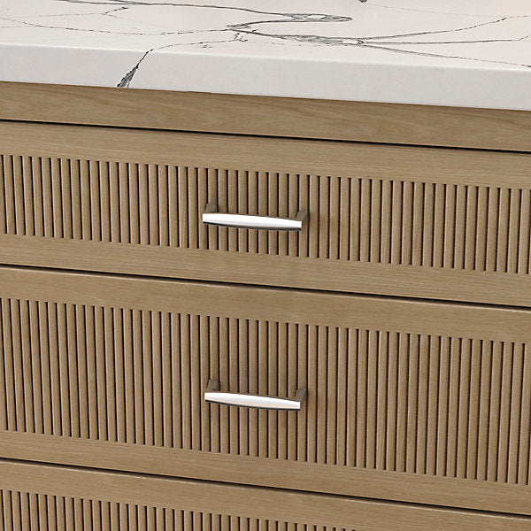 polished chrome pull