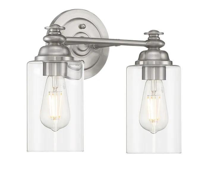 brushed polished nickel wall sconces