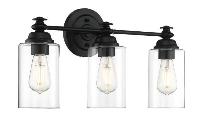 flat black wall sconces