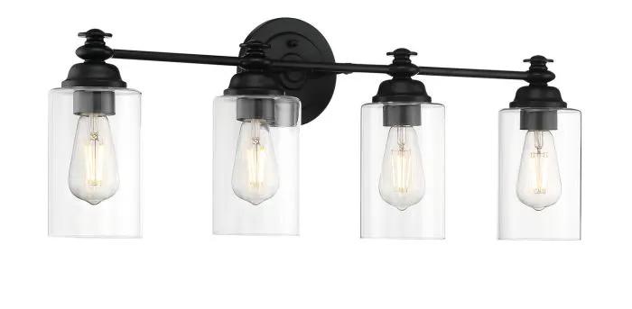 flat black wall sconces