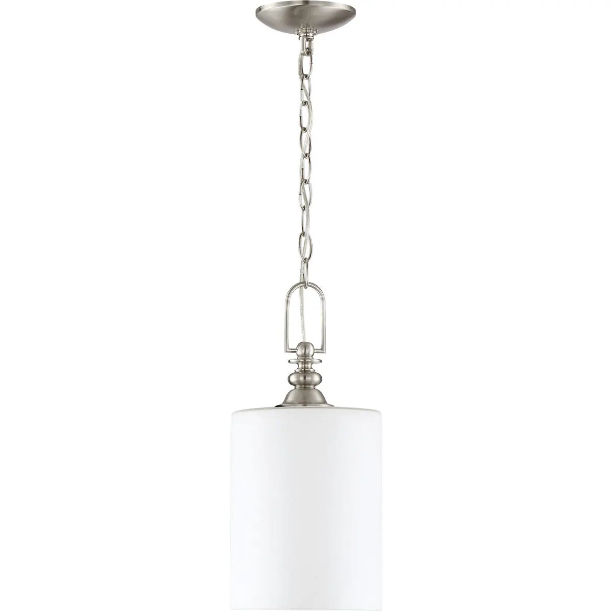 brushed polished nickel pendants