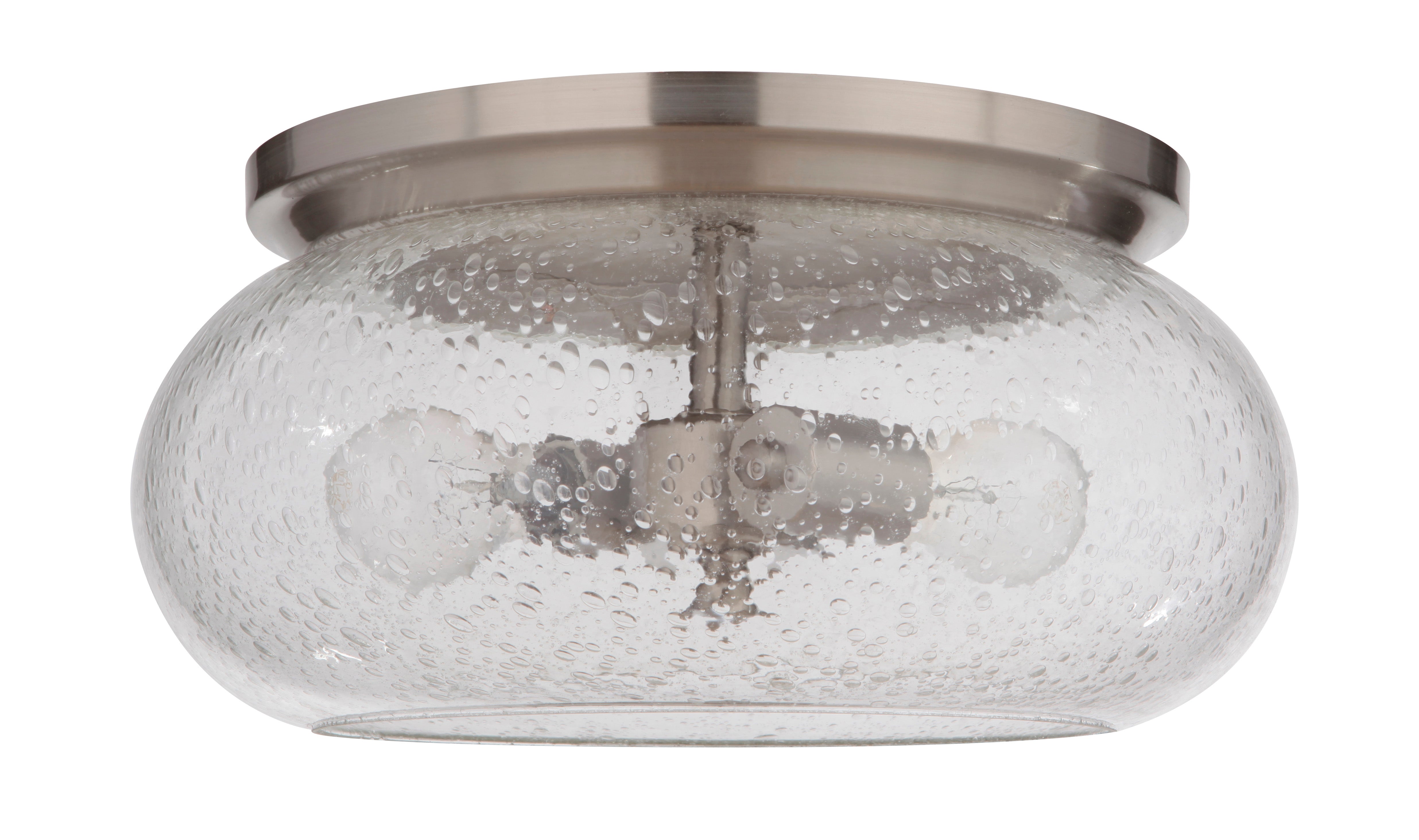 brushed polished nickel ceiling mount