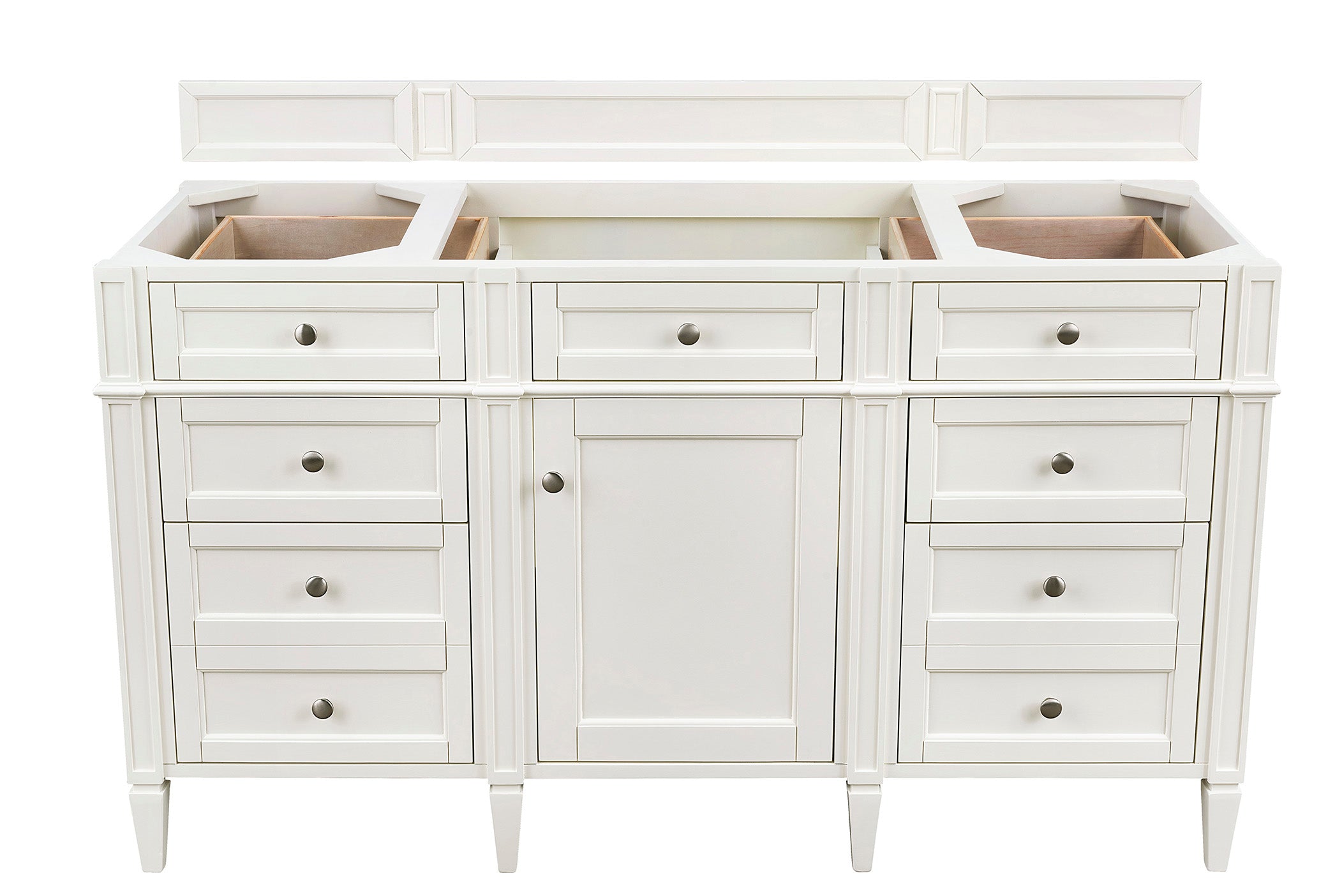 James Martin Vanities Brittany 60" Single Vanity - Bright White