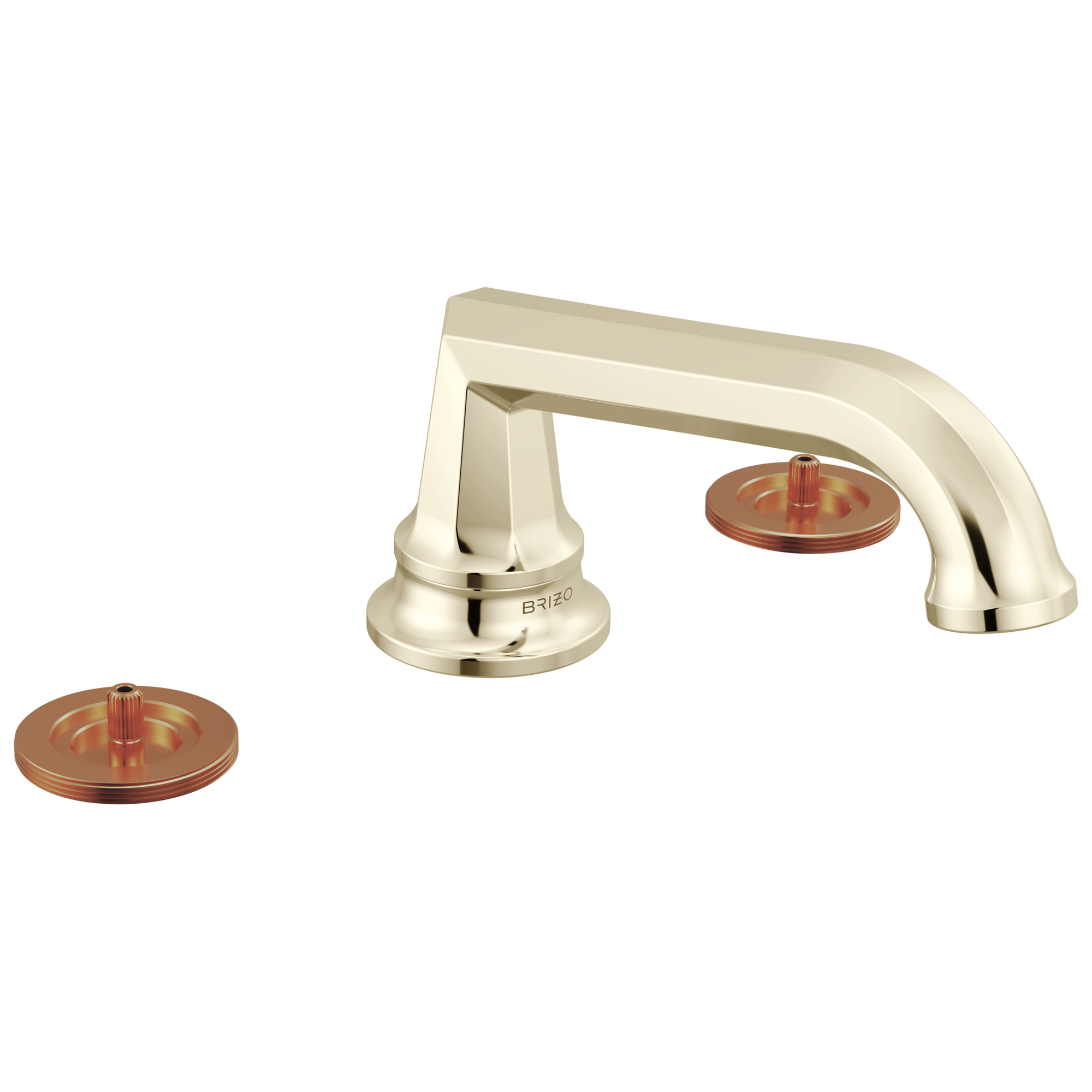 Brizo Beauclere Widespread Lavatory Faucet with Low Spout - Less Handles 1.2 GPM by Brizo