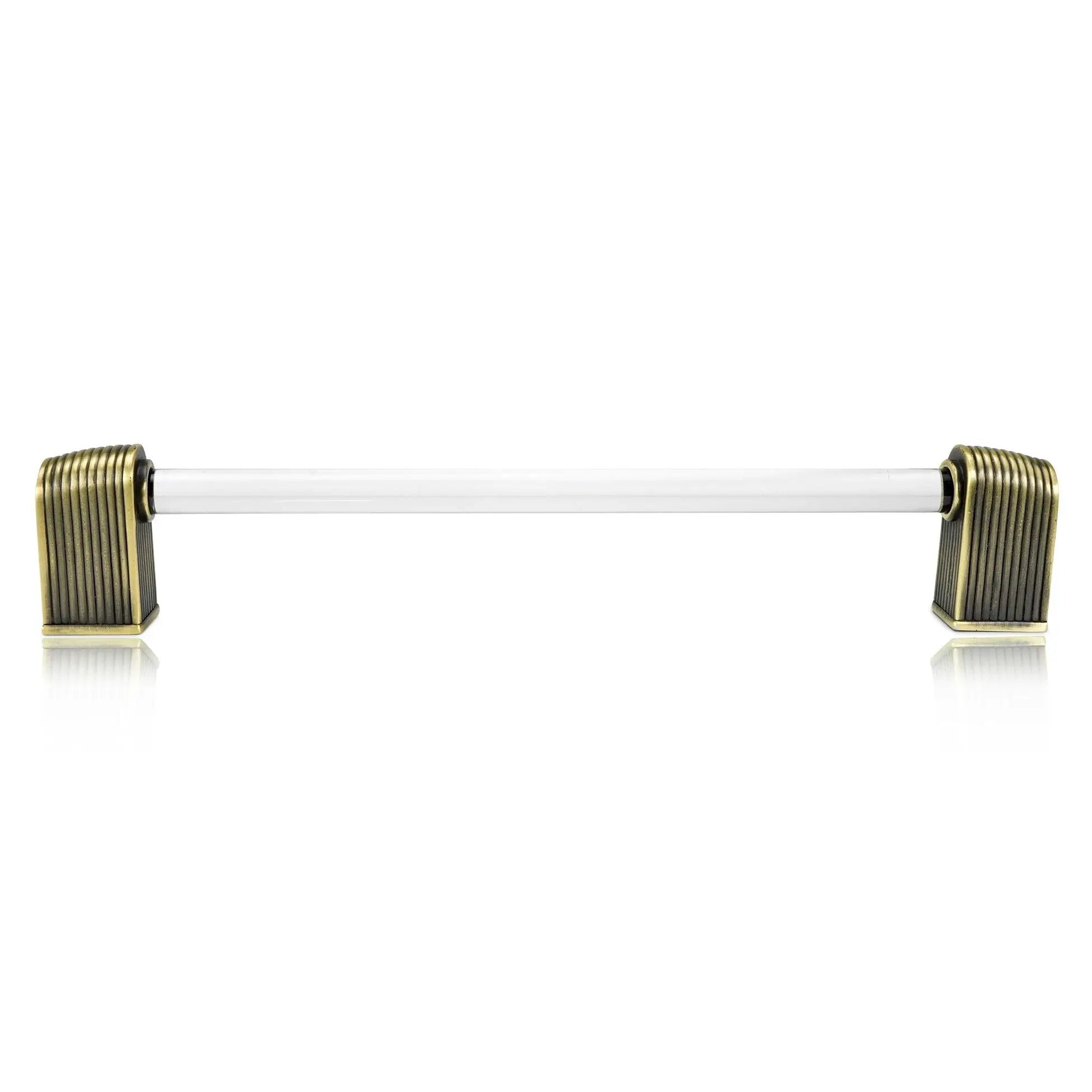 burnish brass pull