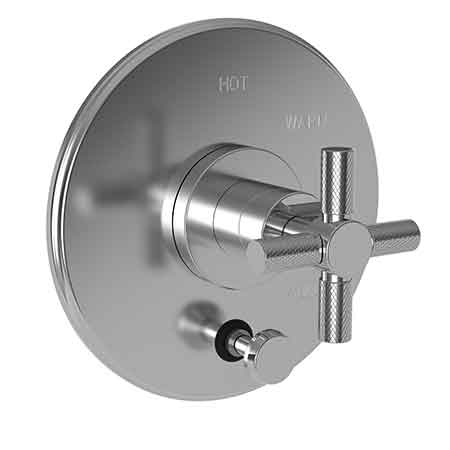 polished chrome diverter plate