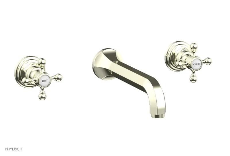 Phylrich HEX TRADITIONAL Wall Lavatory Set by Phylrich