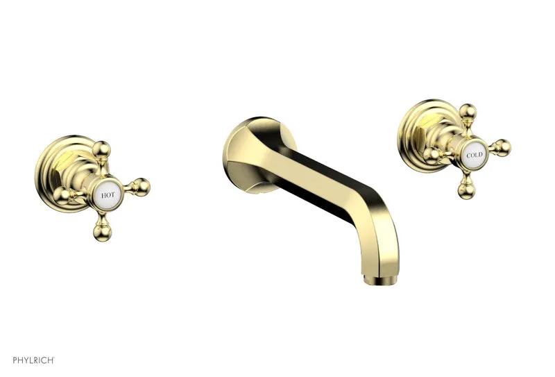 Phylrich HEX TRADITIONAL Wall Lavatory Set by Phylrich